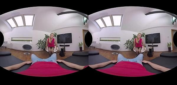  Lilly Peterson Is A Hot Virtual Reality Mature Blonde